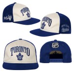 Outerstuff Dětská kšiltovka Toronto Maple Leafs NHL Flatbrim Arch Deadstock Snapback