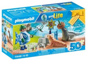 Playmobil® My Life 71448 Krmení zvířat