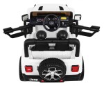 Mamido Elektrické autíčko Jeep Wrangler Rubicon 4x4 bílé