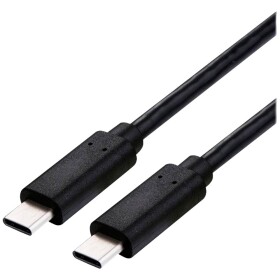 Roline USB kabel USB-C ® zástrčka, USB-C ® zástrčka 1.00 m černá stíněný 11.02.9082