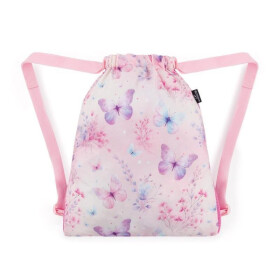 Bagmaster školní sáček na přezůvky/tělocvik DOPI 25 A – motýlci