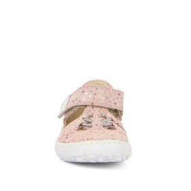 Dívčí barefoot sandály ELASTIC Pink+ Froddo G3150262-7 růžová - 35