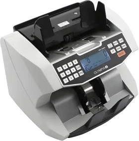 Olympia NC 590 bílá / Počítačka bankovek / UV/MG/IR detekce / 1500 ks/min (947730590)