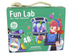 Mamido Dětské puzzle Laboratoř 48 dílků