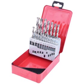 KS Tools 3302610 330.2610 HSS-G sada spirálových vrtáku do kovu 1 mm, 1.5 mm, 2 mm, 2.5 mm, 3 mm, 3.5 mm, 4 mm, 4.5 mm, 5 mm, 5.5 mm, 6 mm, 6.5 mm, 7 mm, 7.5