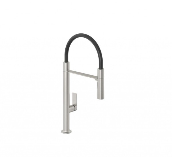 KLUDI - Qord Dřezová baterie s flexibilním ramenem, kartáčovaný nikl 56859N575