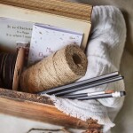 Ib Laursen Jutový provázek Natural 100 m, přírodní barva