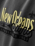 Lobster & Lemonade Pánská mikina New Orleans Saints NFL L&L '96 Classics Crew Sweater Velikost: XL