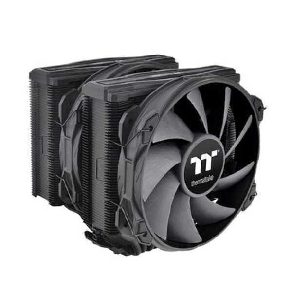 THERMALTAKE TOUGHAIR 710 černá / Chladič CPU / 2x 140 mm / 1400 RPM @ 23.9 dB / 81.96 CFM (CL-P117-CA14BL-A)