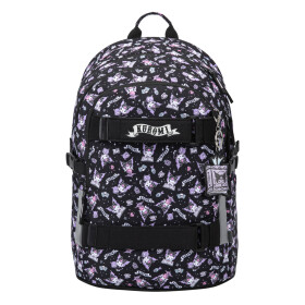 Školní batoh Skate Kuromi Black
