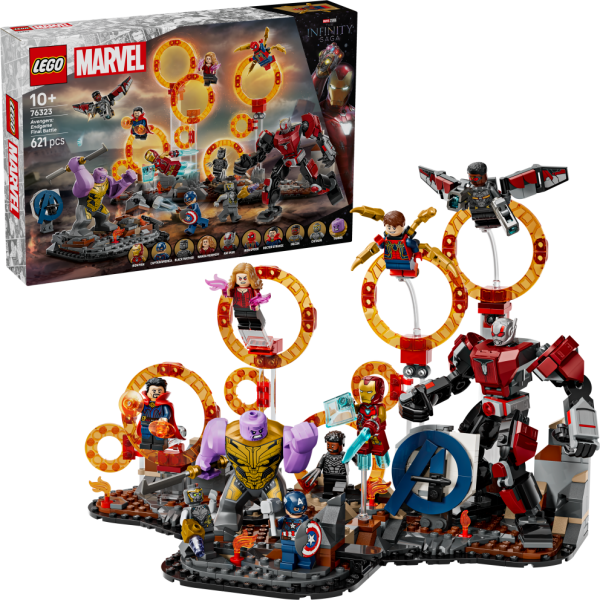 LEGO® Marvel 76323 Avengers: Endgame Poslední bitva - LEGO® Art