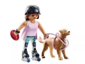 Playmobil® My Life 71739 Inlinerka s retrívrem