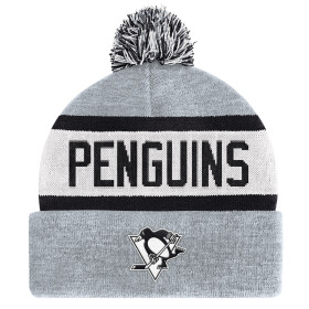 Fanatics Pánská zimní čepice Pittsburgh Penguins NHL Biscuit Knit Skull