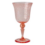 Rice Sklenice na víno Acrylic Peach 360 ml, oranžová barva, sklo