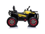 Mamido Dětská elektrická čtyřkolka 4x4 žlutá