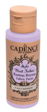 Textilní barva Cadence Style Matt Fabric - fialová lila / 50 ml
