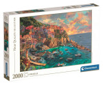 Puzzle Malovaná Manarola 2000 dílků