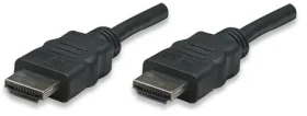 Manhattan HDMI kabel s ethernetem 15m / HDMI-HDMI / stíněný / černá (308434)