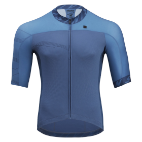 Pánský cyklistický dres Silvini Stelvio Blue navy