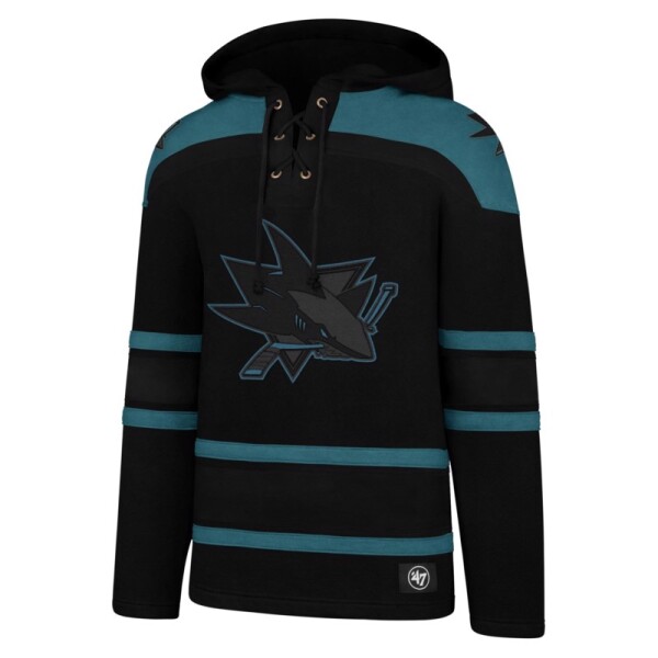 47 Brand Pánská Mikina San Jose Sharks Superior Lacer Hood Velikost: XXL