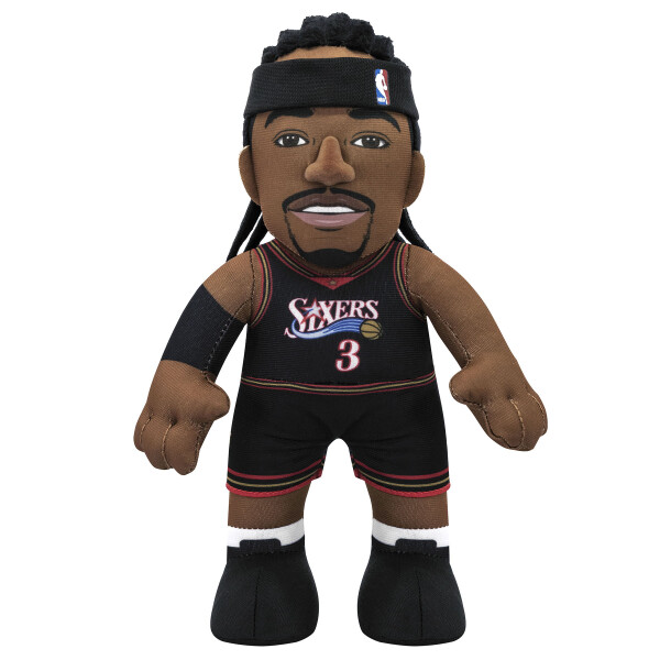 Plyšový hráč Philadelphia 76ers NBA Allen Iverson Bleacher Creatures