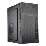 EUROCASE ML M6-505B / Skříň / Micro Tower / 2x USB 3.0 + 1x USB-C / bez zdroje (P001049859506)