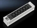 Rittal PSM 6x C13 L250mm černá / Zásuvkový modul / 6x C13 / 250 mm (7856070)