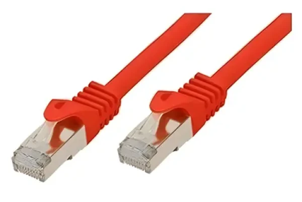 Shiverpeaks Cat7 červená / Patch kabel / S/FTP / 20 m / LSZH / 600 MHz (BS75526-R)