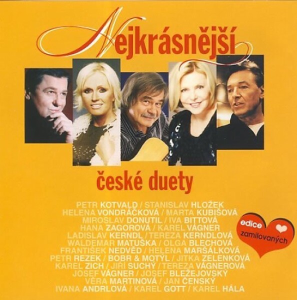 Nejkrásnější české duety - CD - interpreti Různí