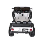 Mamido Elektrické autíčko Extreme Sport 4x4 s proměnlivou velikostí bílé