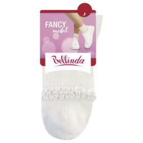 Dámské ponožky FANCY MODAL SOCKS - BELLINDA - bílá 35 - 38