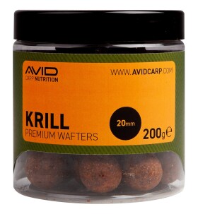 Avid Boilies Premium Wafters Krill 20mm 200g,Avid Boilies Premium Wafters Krill 20mm 200g