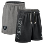 Nike Pánské kraťasy Las Vegas Raiders NFL 2025 Sideline Reversible Mesh Dri-FIT Shorts Velikost: S