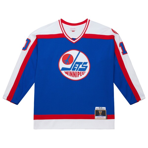 Mitchell & Ness Pánský dres Winnipeg Jets NHL Dale Hawerchuk #10 1981-82 Premium Power Play Velikost: 2XL