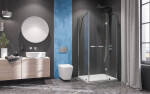 Aquatek EXTRA R13 CHROM Sprchový kout, sklo 8mm, 100x80x195cm A1512614