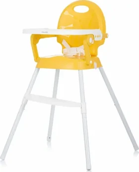 CHIPOLINO Jídelní židlička Bonbon 3v1 Mango / od 6 měsíců do 3 let (150192)