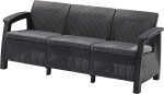 Keter CORFU LOVE SEAT MAX - grafit