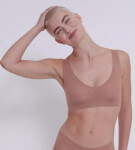 Dámská podprsenka ZERO Feel 2.0 Bralette - BROWN - hnědá 1141 - SLOGGI BROWN M