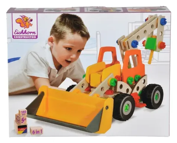 EICHHORN Stavebnice Constructor Kolový nakladač