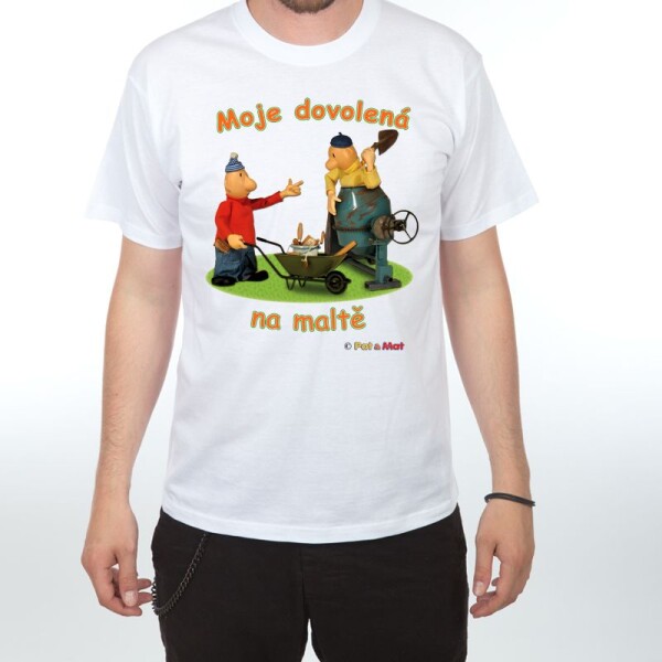 Divja.cz Tričko - Pat a Mat Moje dovolená
