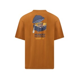 PICTURE M Hungry Otd S/S, Camel Coffee velikost: L