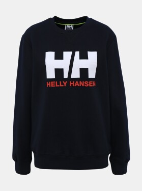 Tmavě modrá dámská mikina potiskem HELLY HANSEN Logo Dámské