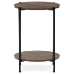 Odkládací stolek 44x44x56cm, mdf, old wood, CT-G1005 OLW