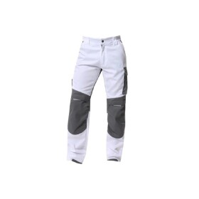 Ardon Montérkové kalhoty URBAN SUMMER H5625 do pasu prodloužené bílé L bílé