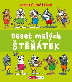 Deset malých štěňátek