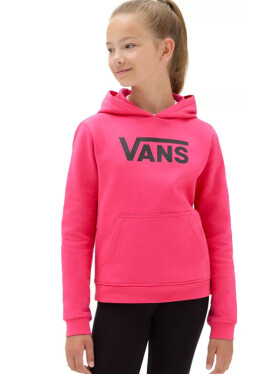 Vans FLYING V magenta dětská mikina přes hlavu - XL