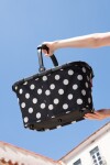 Nákupní košík Reisenthel Carrybag Frame Dots white