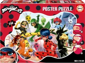 EDUCA Poster puzzle Kouzelná Beruška a Černý Kocour