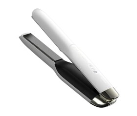 GHD Unplugged žehlička na vlasy, bezdrátová, USB-C, automatické vypnutí, bílá