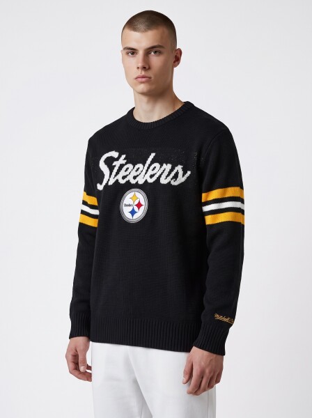 Mitchell & Ness Pánská mikina NFL Pittsburgh Steelers Head Coach Sweater Velikost: M